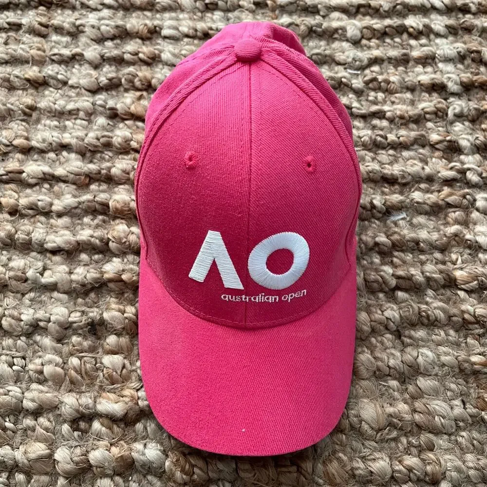 2017 Australian Open Melbourne Pink Adjustable Baseball Cap Tennis Hat